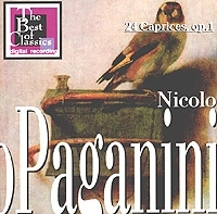 Nicolo Paganini 24 Caprices, Op 1 артикул 9854b.