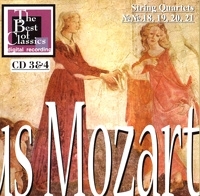 Wolfgang Amadeus Mozart The String Quartets №№ 18, 19, 20, 21 артикул 9871b.