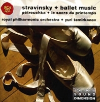 Stravinsky Ballet Music Petrouchka Le Sacre Du Printemps Yuri Temirkanov артикул 9892b.
