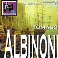 Tomaso Albinoni Concertos For Oboe And For Violin артикул 9921b.