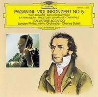 Salvatore Accardo / Charles Dutoit Paganini: Violin Concerto No 5 артикул 9980b.