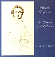 Niccolo Paganini 24 Caprices For Solo Violin артикул 9998b.