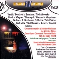 Verdi/Donizetti/Smetana/Tschaikowsky /Gluk/Wagner/Mascagni/Gounod/Meyerbeer /Berlioz/L Beethoven/Glinka/Saint-Saens/Prokofiev/Wolf-Ferrari /Auber/Puccini/Glinka Great Opera Choruses & Favourite Music from the Stage - World Vol 33 артикул 10014b.