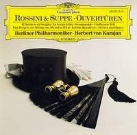 Gioacchino Rossini / Suppe Overtures Herbert Von Karajan артикул 10065b.