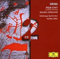 Grieg Peer Gynt Sigurd Jorsalfar (2 CD) артикул 10077b.