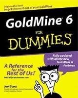 GoldMine 6 for Dummies артикул 10117b.